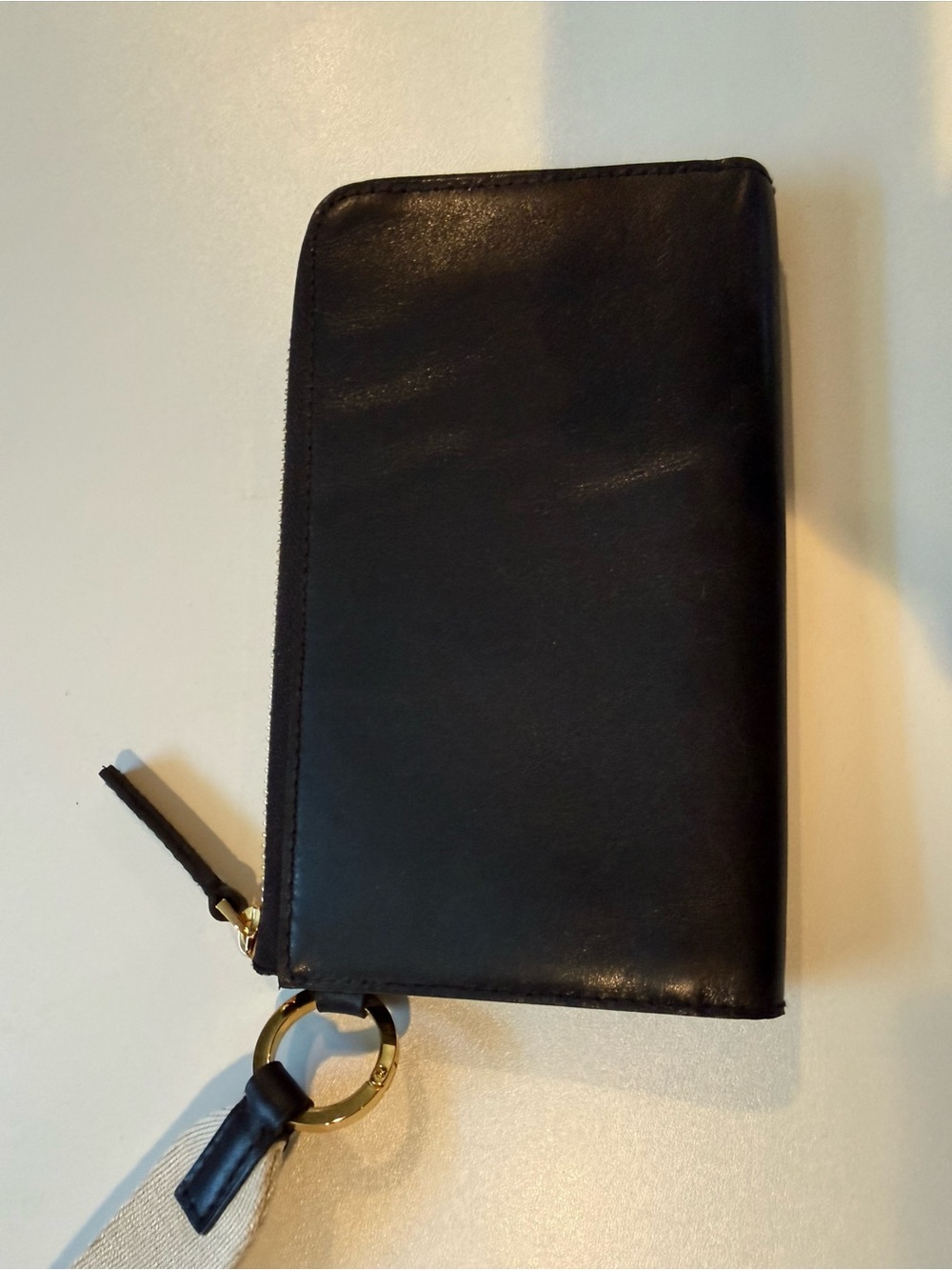 Madewell Essential Zip Clutch Black NWT - Picture 5 of 9